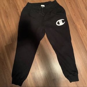 Large Champion Sweat Pants